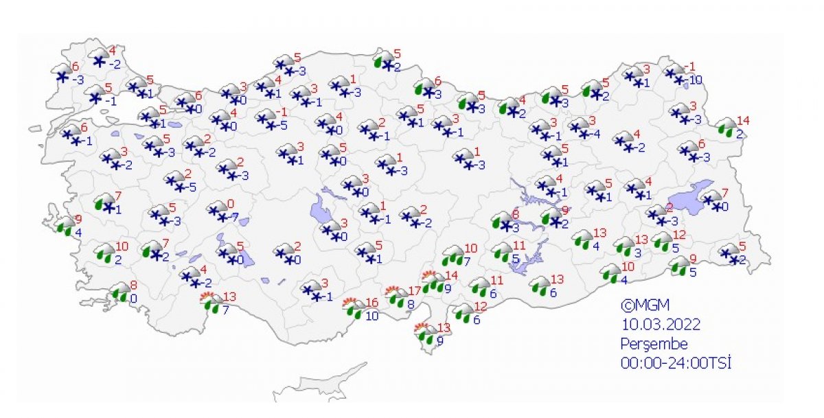 İstanbul a kar yağışı uyarısı #4