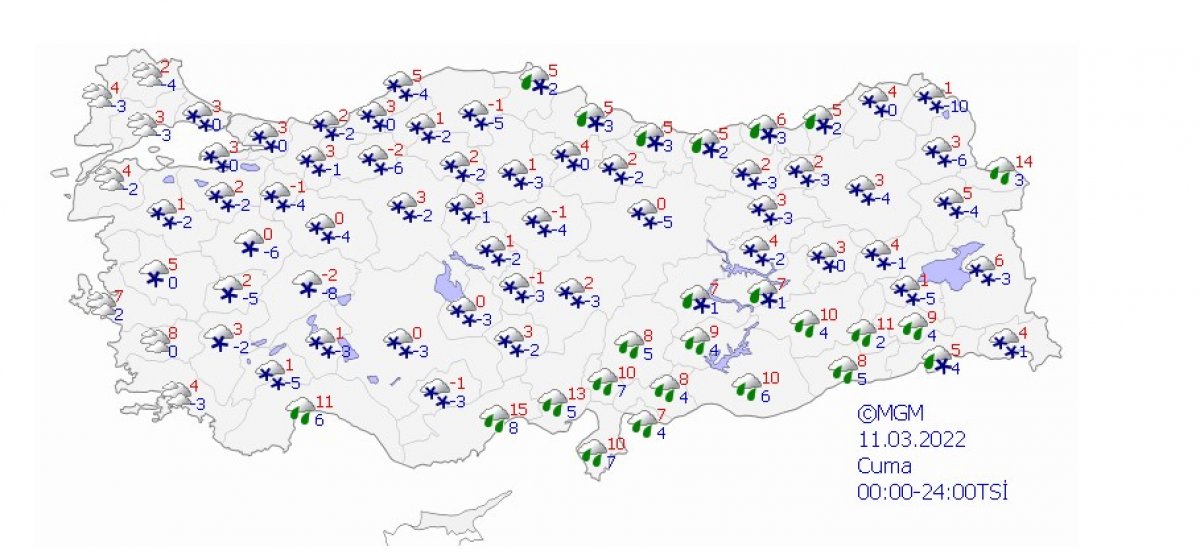 İstanbul a kar yağışı uyarısı #5