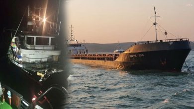 İstanbul Boğazı’nda gemiler çarpıştı