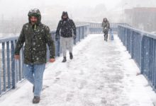 İstanbul'da kar yağışı devam ediyor