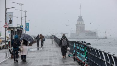 İstanbul'da kuvvetli kar yağışı için saat verildi