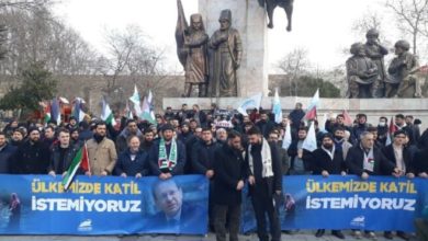 İstanbul'da “ülkemizde katil istemiyoruz” sloganları