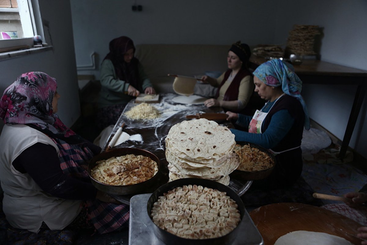 Karadeniz de kadınların Ramazan imecesi başladı #5