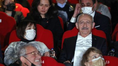 Kılıçdaroğlu ve eşi , Bergen filmini izledi