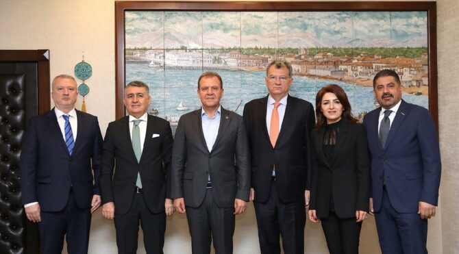 Mersin Büyükşehir Belediye Başkanı, TÜSİAD Başkanı ile görüştü