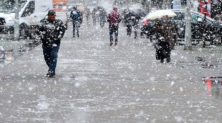 Meteoroloji'den birçok kent için kar yağışı uyarısı