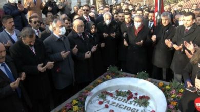 Muhsin Yazıcıoğlu mezarı başında anıldı