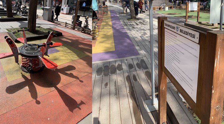 Odunpazarı Belediyesi’nden AKP'li isme 'çocuk parkı renkleri' tepkisi