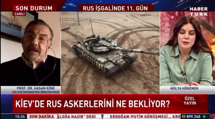 Prof. Dr. Hasan Köni: Bizim erkekler Ukraynalıların gelmesini bekliyor