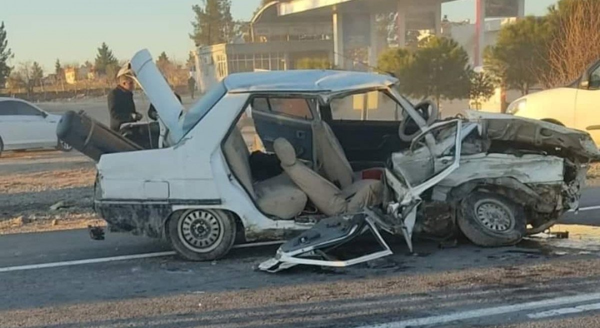 Şanlıurfa’da 1 kişinin öldüğü kaza kamerada #1