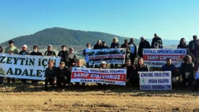 Termik santral mağduru köylülerden eylem