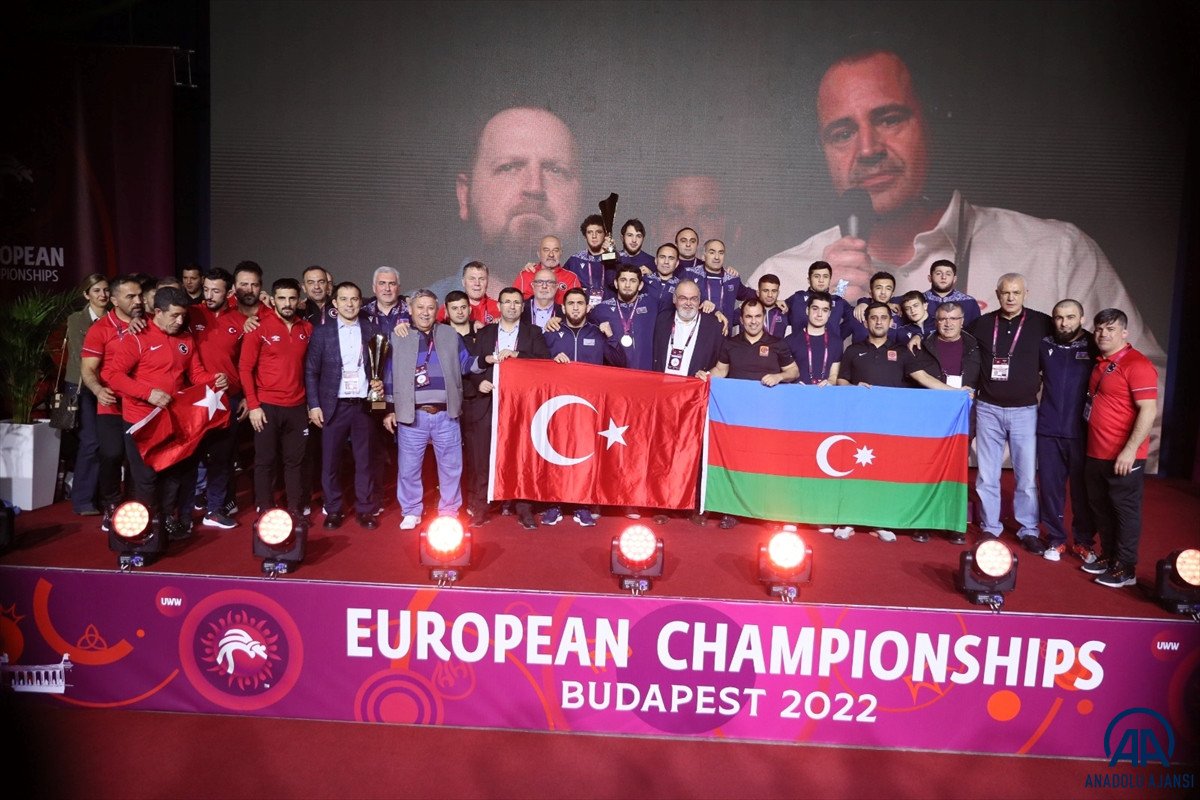 Türkiye, serbest güreşte takım halinde Avrupa ikincisi oldu #3