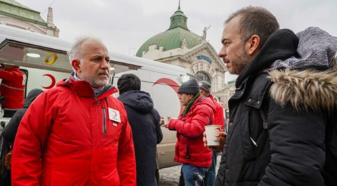 Ukrayna'ya giden Kızılay Başkanı: Büyük bir kaos yaşanıyor