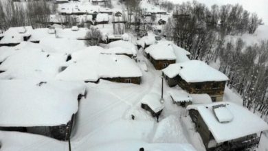 Yukarıyongalı köyünde kar esareti yaşanıyor