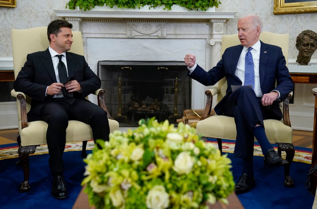 Zelensky den Biden a yaptırım teşekkürü #1