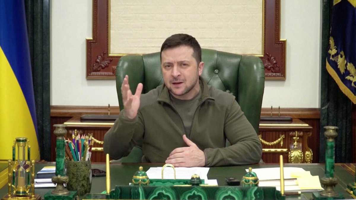 Zelensky: Kiev deyim, saklanmıyorum, korkmuyorum #4