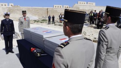 107 yıl sonra bulunan 17 Fransız askerin kemikleri defnedildi