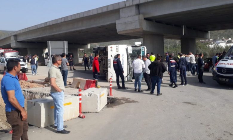 11 Akkuyu NGS işçisi, kazada yaralandı