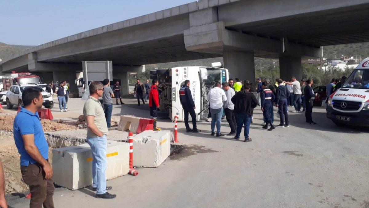 11 Akkuyu NGS işçisi, kazada yaralandı