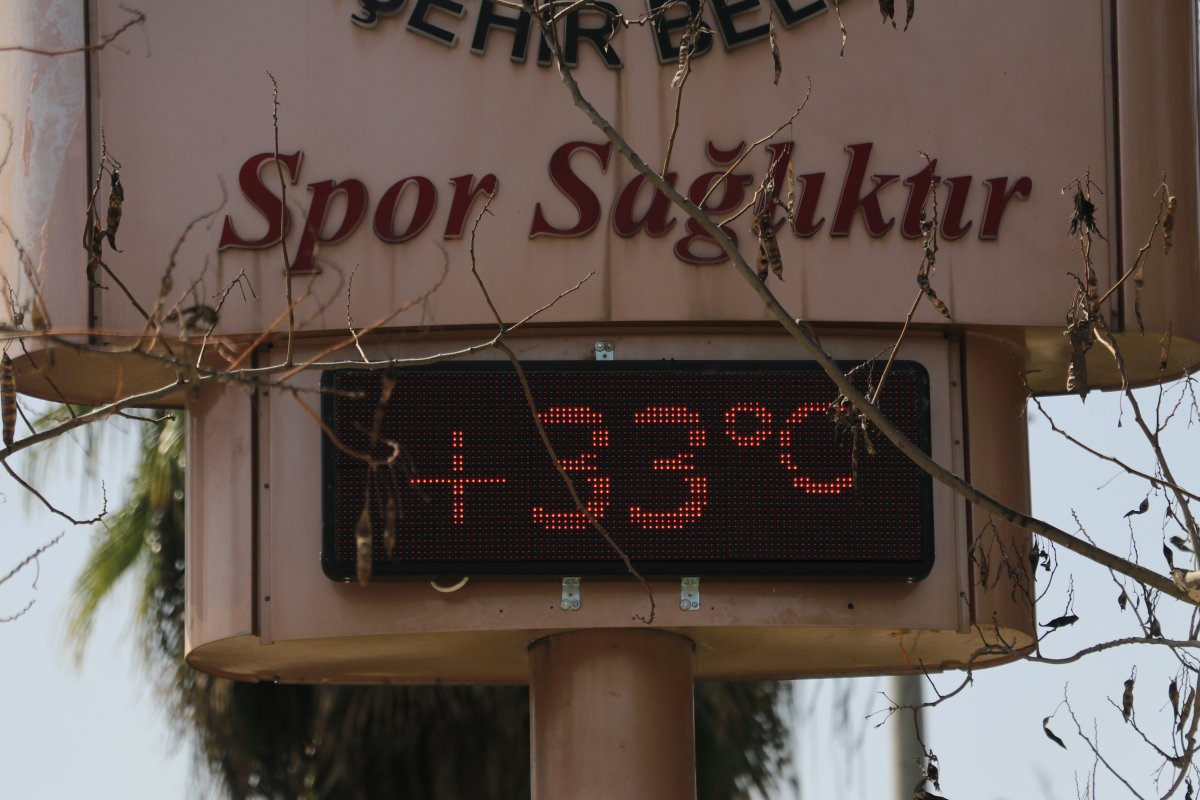 Adana da termometreler 33 dereceyi gösterdi #3