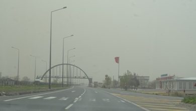 Aksaray - Adana yolu çöl tozu sebebiyle trafiğe kapatıldı