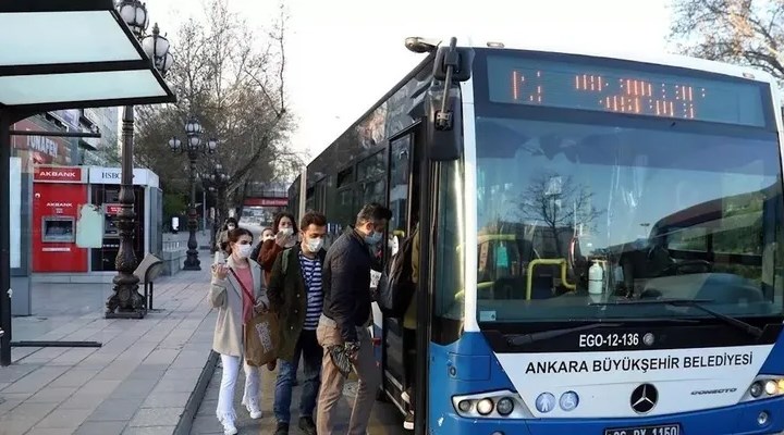 Ankara’da bayramda toplu ulaşım ücretsiz