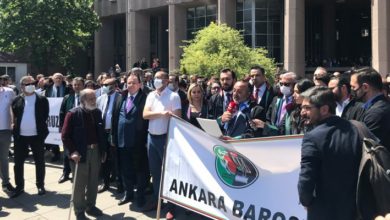 Ankara’da hukukçulardan Gezi Davası kararları protestosu