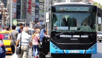 Ankara’da özel halk otobüsleri kontak kapattı