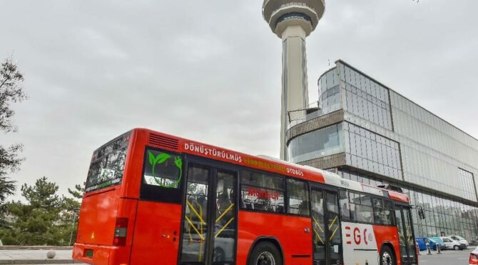 Ankara'da yüzde 100 elektrikli otobüsler hazır