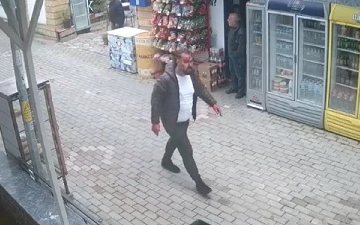 Balıkesir’deki baltalı cinayetin kamera görüntüleri #3