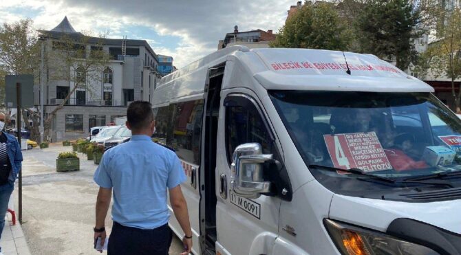 Bilecik'te dolmuş ücretlerine indirim yapıldı