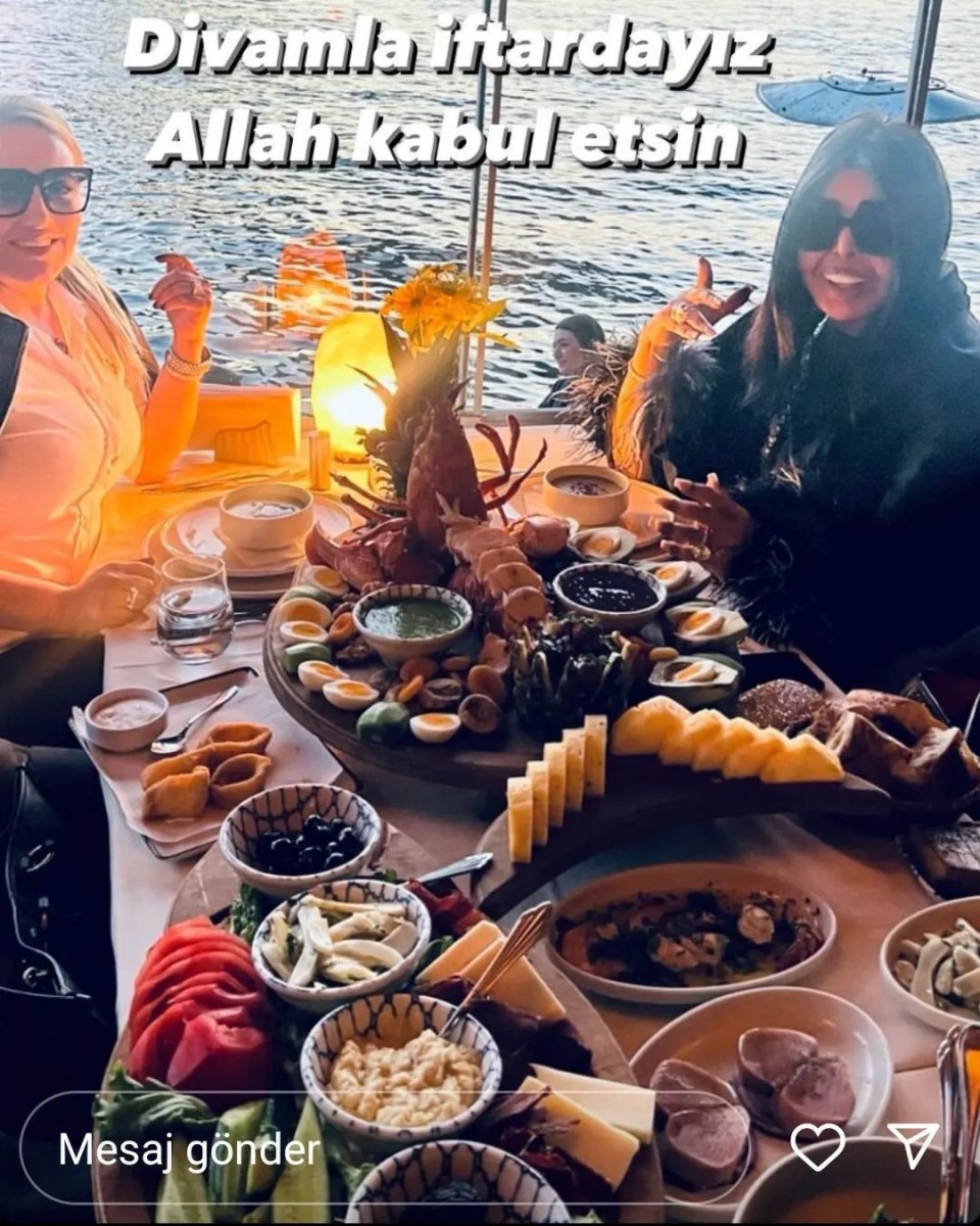 Bülent Ersoy un zengin iftar menüsü #1