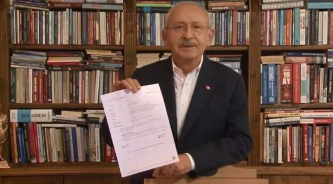 CHP Genel Başkanı Kılıçdaroğlu'ndan Cumhurbaşkanı Erdoğan'a dava cevabı