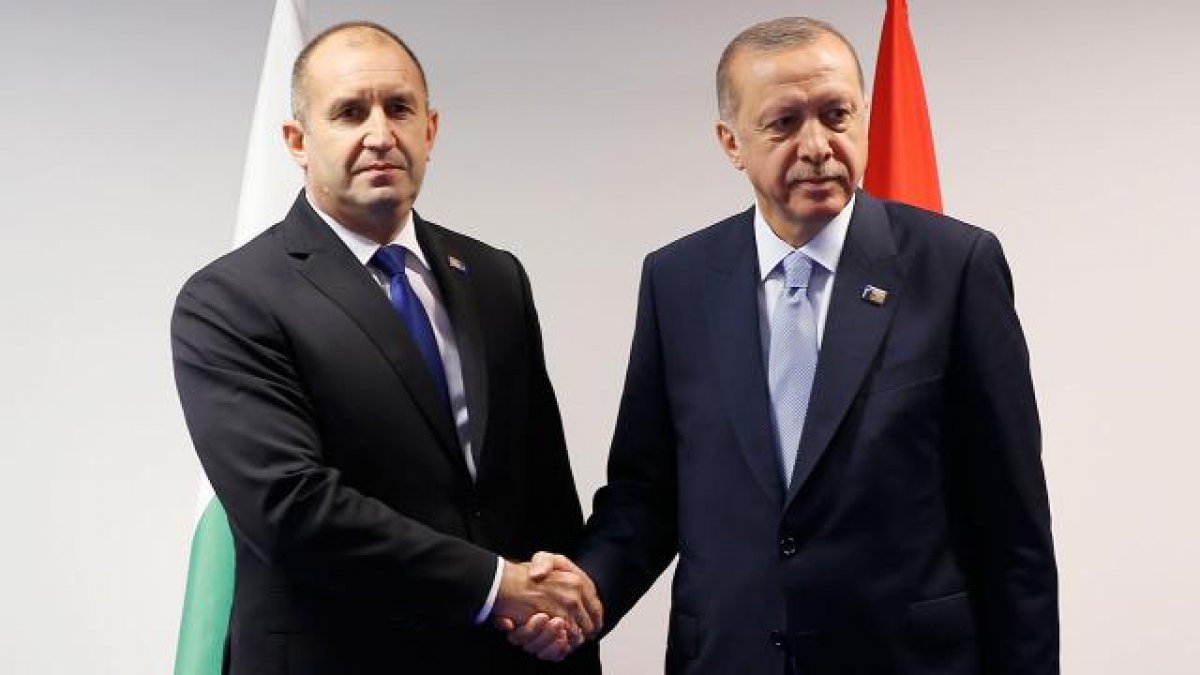 Cumhurbaşkanı Erdoğan, Bulgaristan Cumhurbaşkanı Radev ile görüştü #1