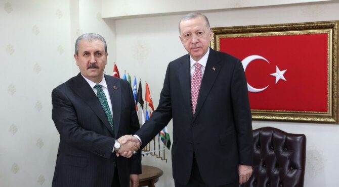 Cumhurbaşkanı Erdoğan'dan Destici'ye ziyaret