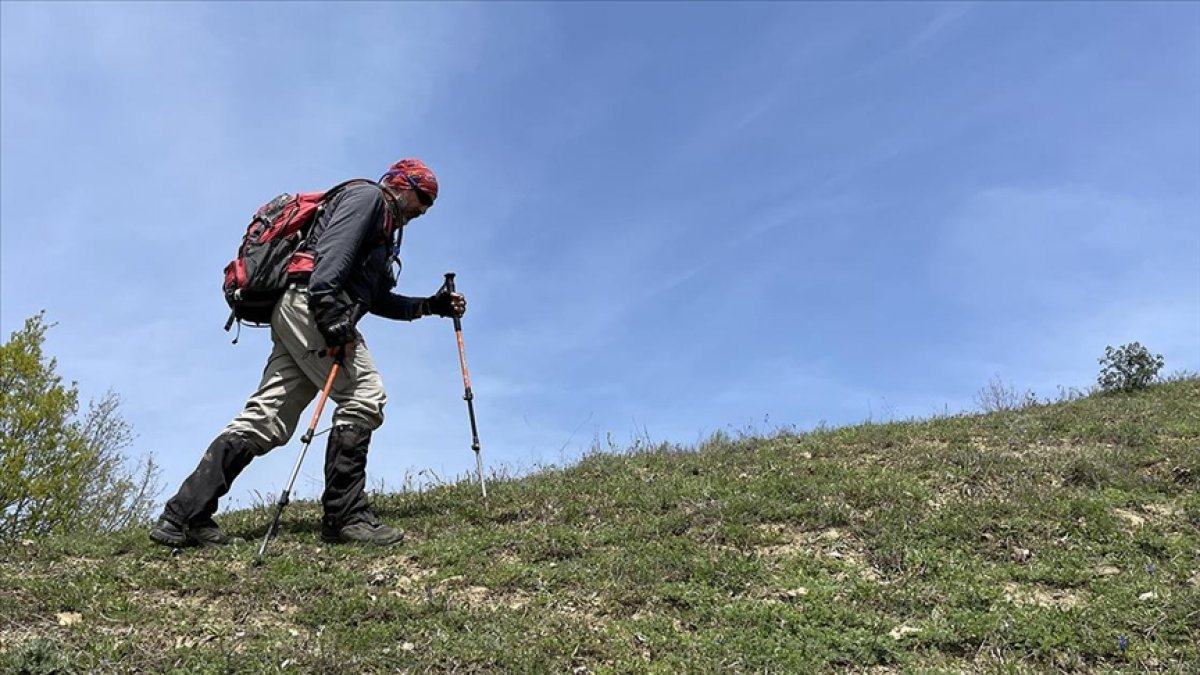 Dağcı Erdek Cennet, Anadolu Parsı ünvanı için 58. tırmanışında #1