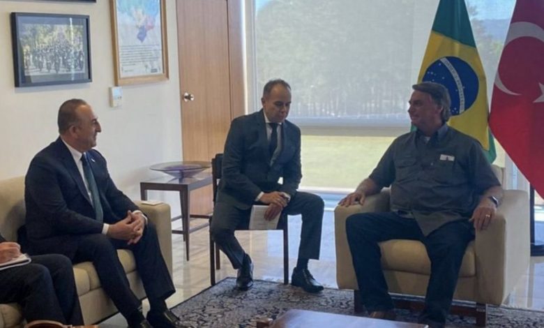 Dışişleri Bakanı Çavuşoğlu, Brezilya Devlet Başkanı Bolsonaro ile görüştü