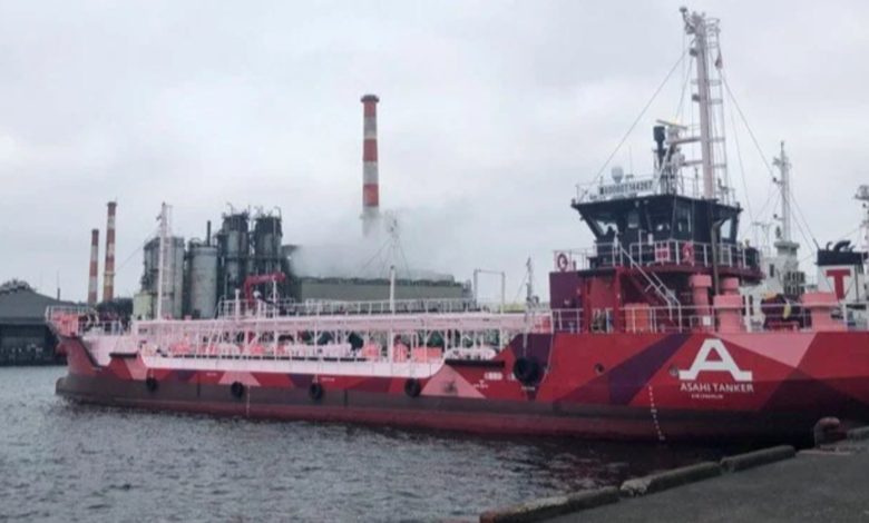Dünyanın elektrikli ilk tanker gemisi denize iniyor