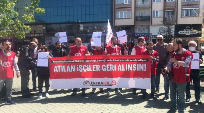 Enerjisa işçileri İstanbul'a yürüyor