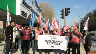 Eskişehir'de şeker zammını protesto ettiler