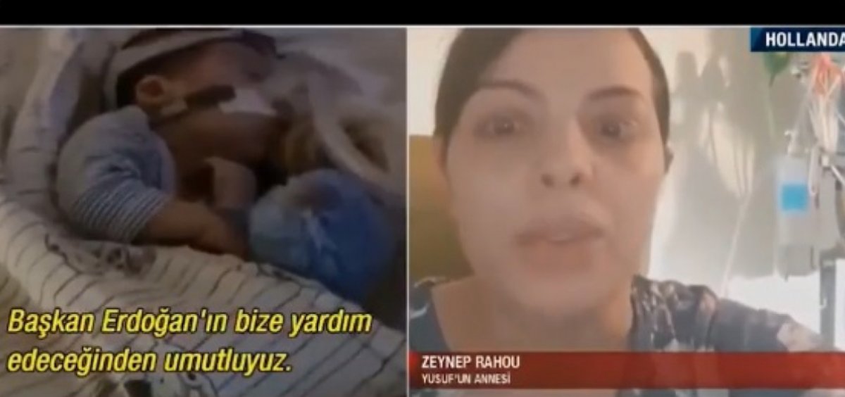 Faslı Yusuf bebek tedavi için Türkiye ye getiriliyor #2