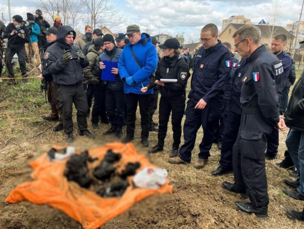 Fransa nın gönderdiği özel ekip, savaş suçları incelemek için Ukrayna’da #4