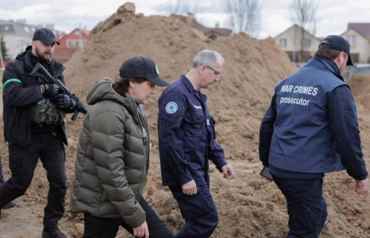 Fransa nın gönderdiği özel ekip, savaş suçları incelemek için Ukrayna’da #10