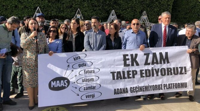 'Geçinemiyoruz' diyenler ülke genelinde eylem yaptı