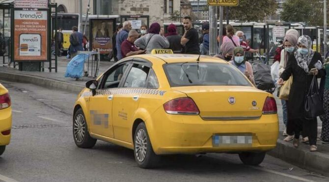 İstanbul'da taksici esnafı da dertli!