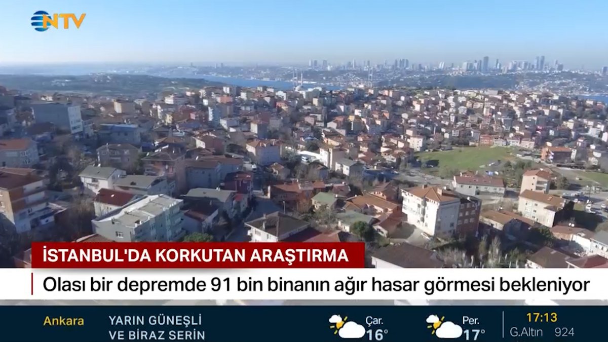 İstanbul depreminde yeni senaryo: 91 bin bina hasar görebilir #1