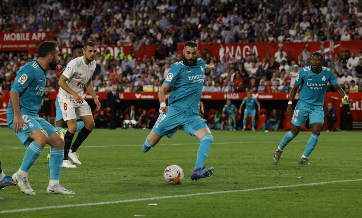 La Liga da Real Madrid, Sevilla yı geriden gerelerek yendi #2