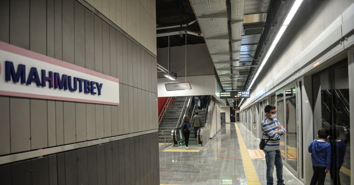 Mecidiyeköy-Mahmutbey metro hattında arıza