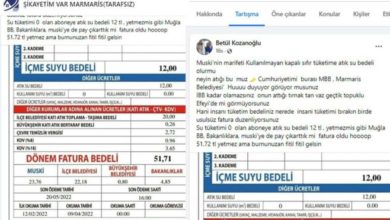 Muğla Büyükşehir Belediyesi’nden 'fatura' açıklaması