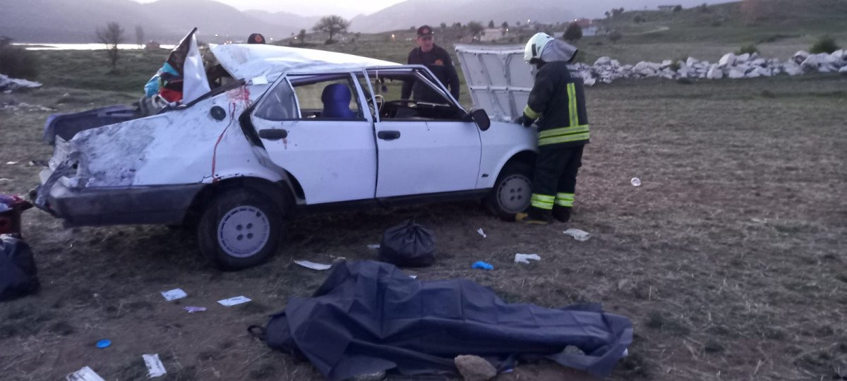 Muğla’da otomobil şarampole devrildi: 1 ölü, 5 yaralı #1